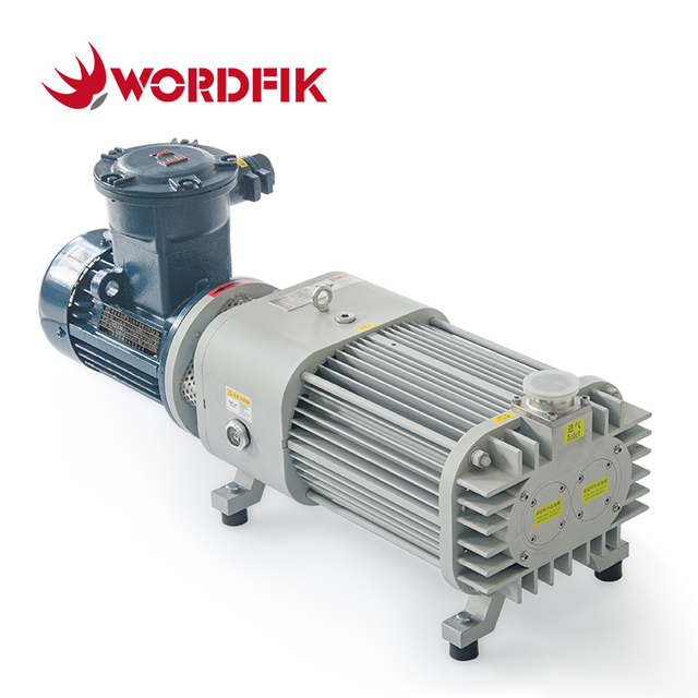 Bombas de vacío de tornillo para aire enfriado al aire sin aceite de WordFik DVX