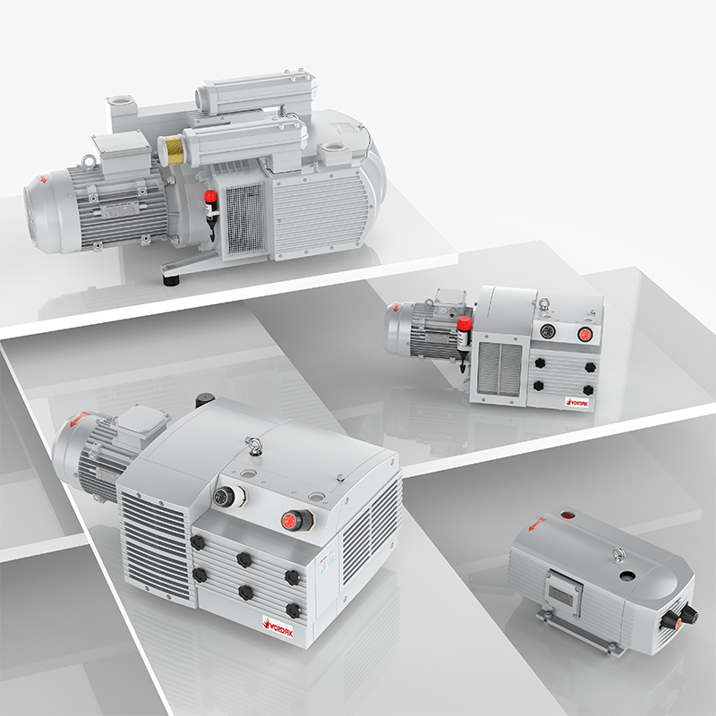 Bombas compuestas de presión de vacío de Vane Rotario seco de WordFik Pvt