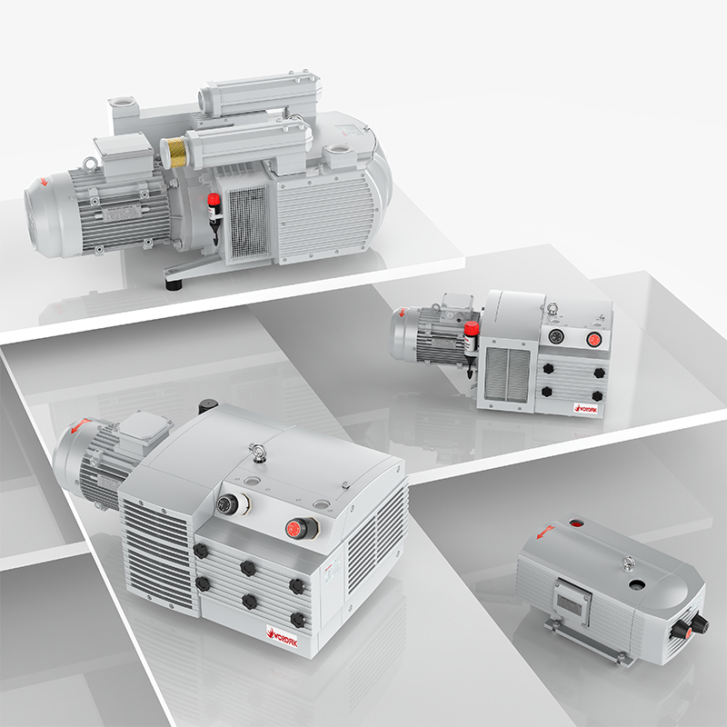 Bombas compuestas de presión de vacío de Vane Rotario seco de WordFik Pvt