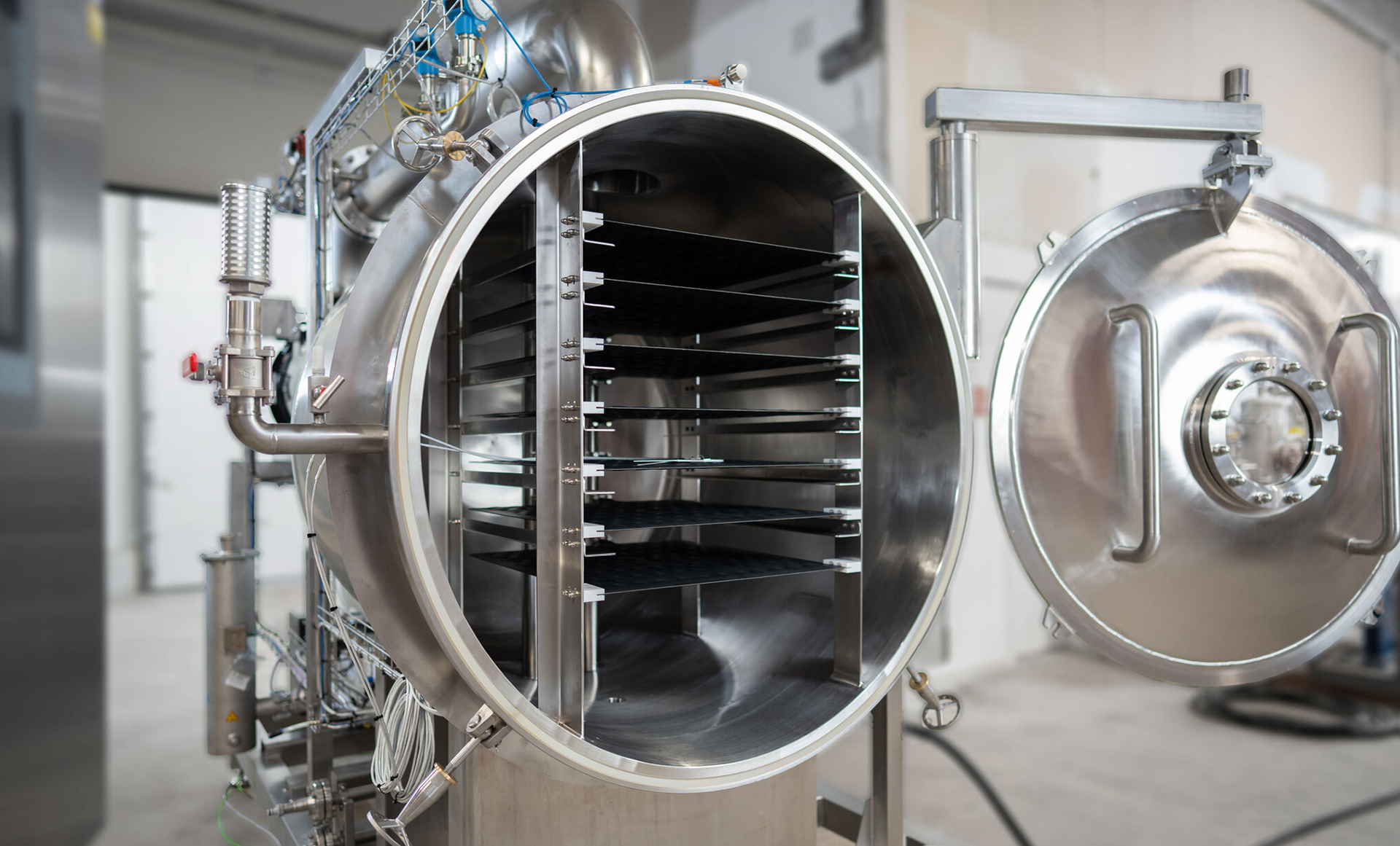 m&aacute;quina de secado al vac&iacute;o