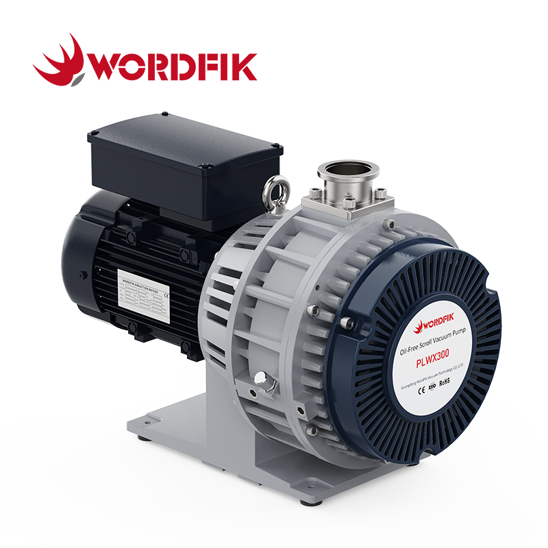 Bomba de vacío de desplazamiento para guante PLWX300