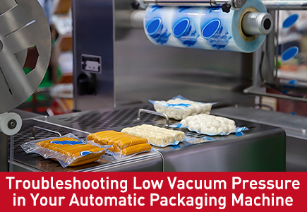 Solución de problemas de baja presión de vacío en su máquina envasadora automática