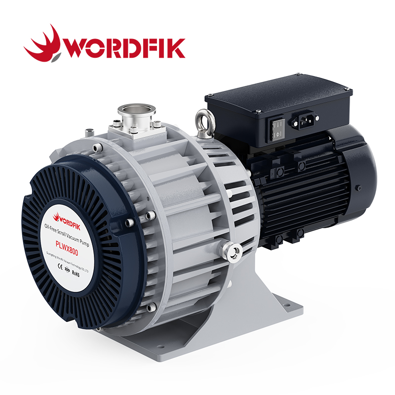 Wordfik PLWX800 12L/S 14.4L/S 1PA Bomba de vacío de desplazamiento para la fabricación de semiconductores