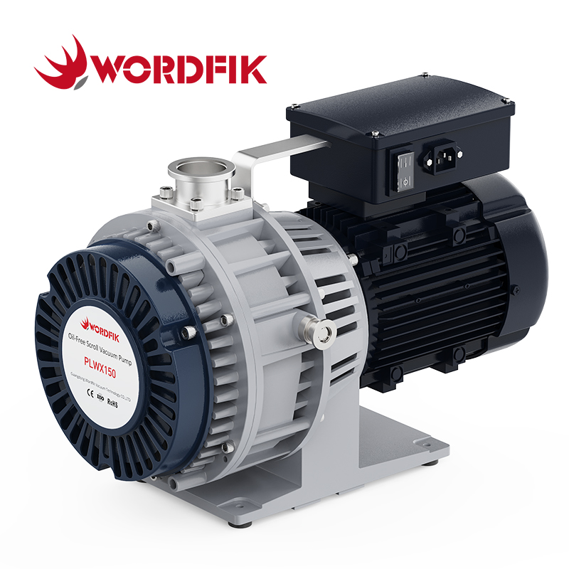 Bomba de vacío de desplazamiento seco de WordFik PLWX150 2L/S 6PA
