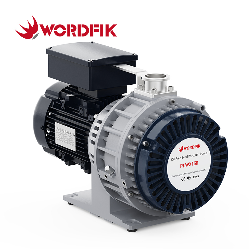 Bomba de vacío de desplazamiento seco de WordFik PLWX150 2L/S 6PA