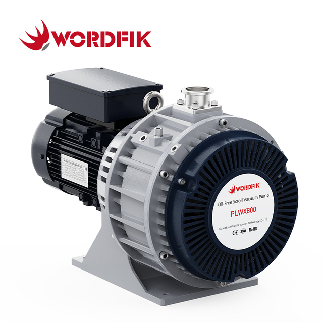 Wordfik PLWX800 12L/S 14.4L/S 1PA Bomba de vacío de desplazamiento para la fabricación de semiconductores