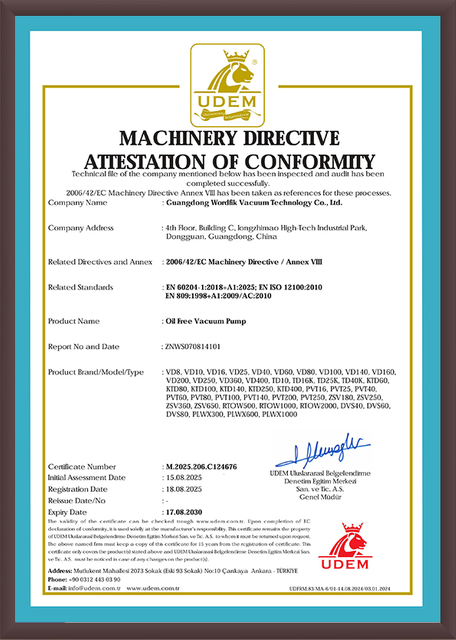 Certificación CE de Wordfik