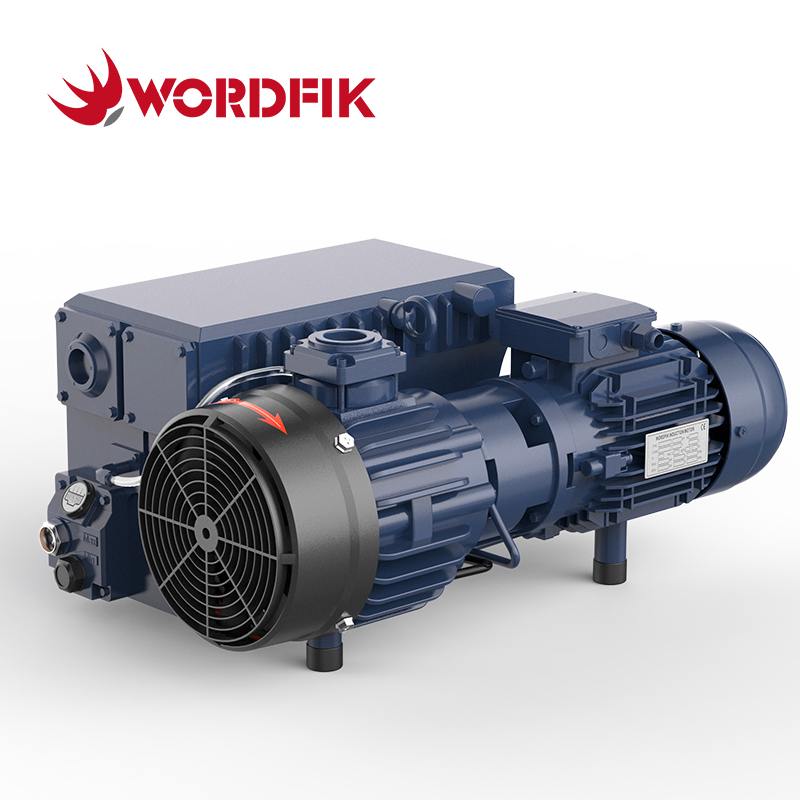 Bomba de vacío rotativa de vacío PVX63 de WordFik PVX63 Bomba de vacío rotativa sellada por aceite 63m³/H 78m³/H 50PA