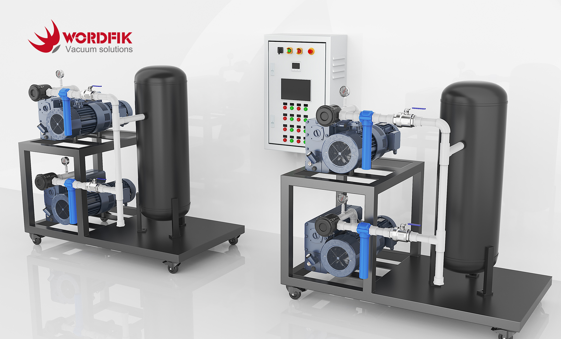 Sistema de vac&iacute;o central hospitalario