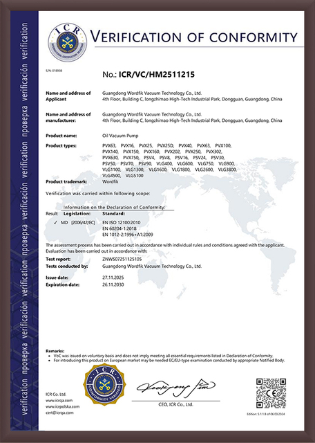 certificación CE wordfik-2