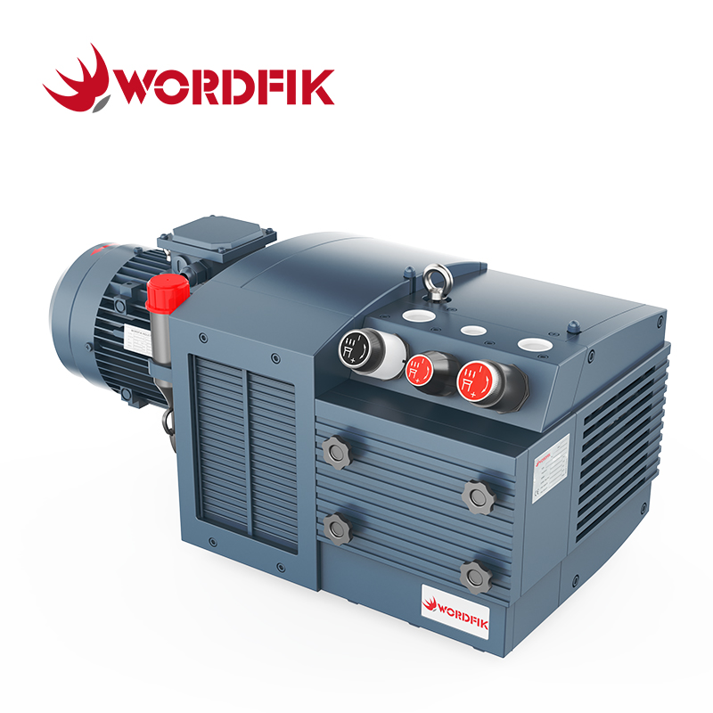 Bomba combinada de presión de vacío de paletas rotativas secas PVDT80, 80m³/h, 96m³/h ±50kPa Wordfik