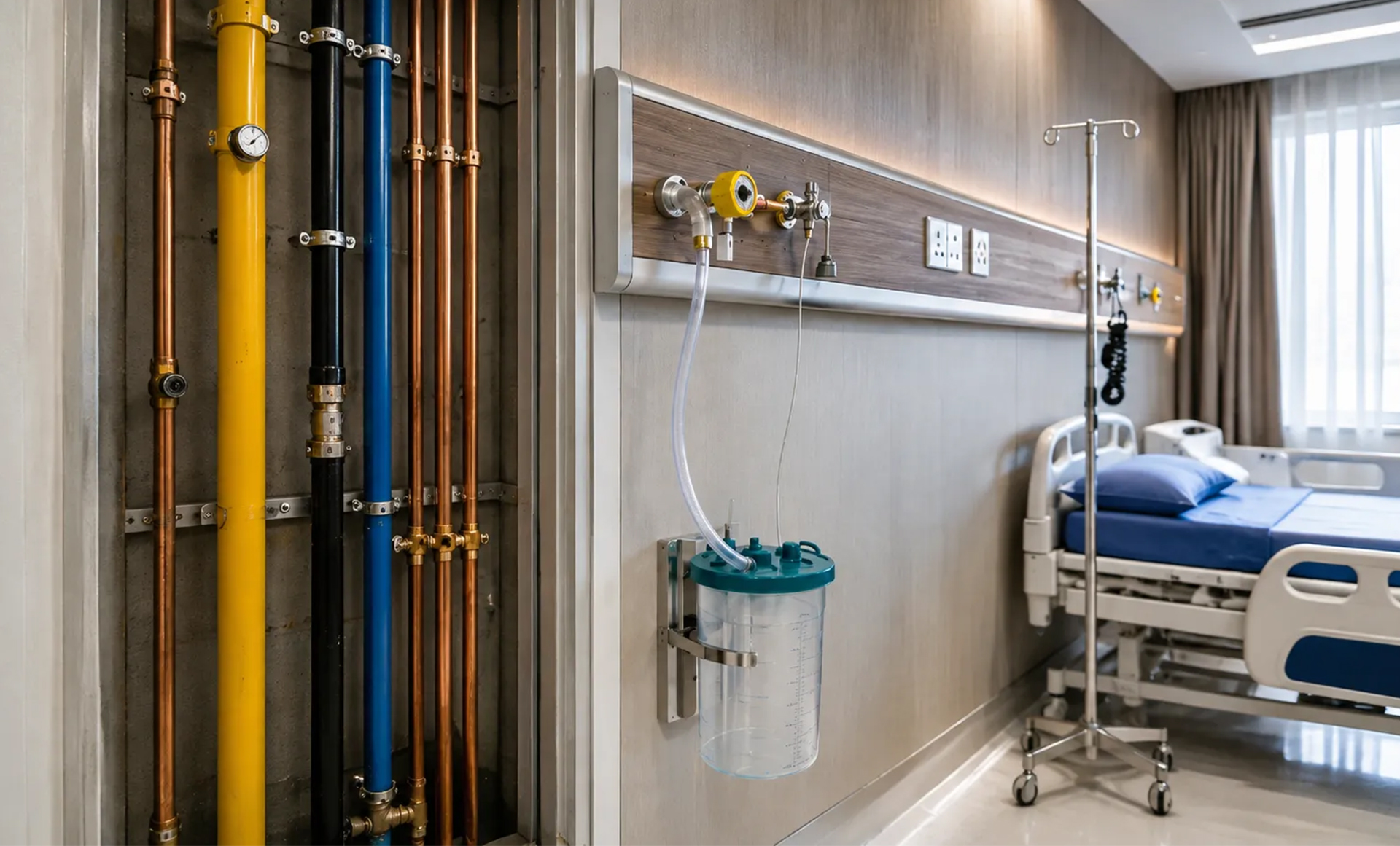 sistema de vac&iacute;o m&eacute;dico