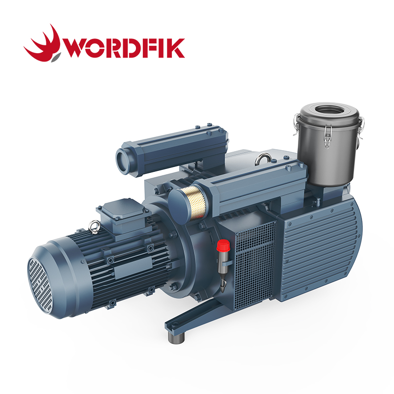 VD250 Venta caliente Bomba de vacío de paleta rotativa seca para máquina de carpintería de enrutador CNC 250m³/h 300m³/h