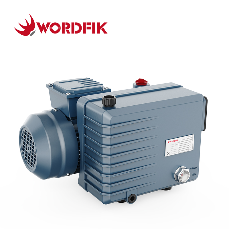 Wordfik PVX25D Bomba de vacío compacta de paletas rotativas sellada con aceite para envasadora 20-24 m³/h
