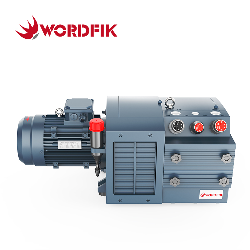 Bomba combinada de presión de vacío de paletas rotativas secas PVDT80, 80m³/h, 96m³/h ±50kPa Wordfik