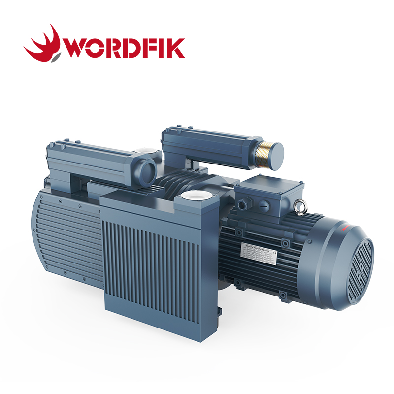 Bomba combinada de presión de vacío de paletas rotativas secas Wordfik PVT250 de 250 m³/h 300 m³/h
