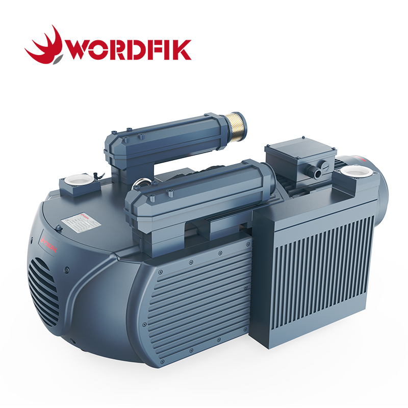 Alto flujo 200-240m³/h PVT200 WordFik Dry Vane rotativo Valor de vacío Bomba de presión de vacío 5.5kW 6.6kW