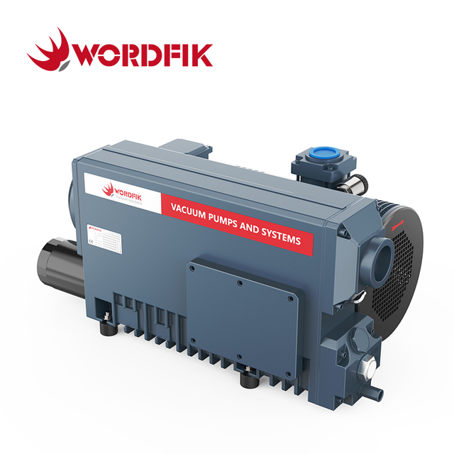Bomba de vacío de paletas rotativas lubricada con aceite Wordfik PVX160