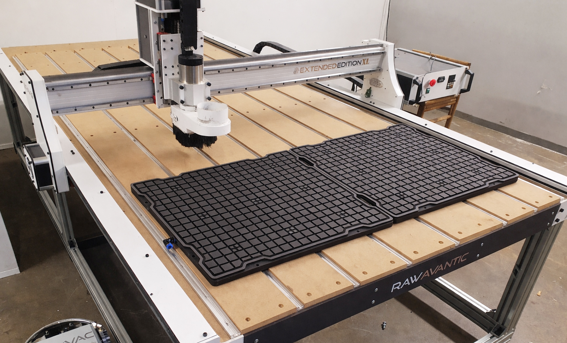 mesa de vac&iacute;o cnc