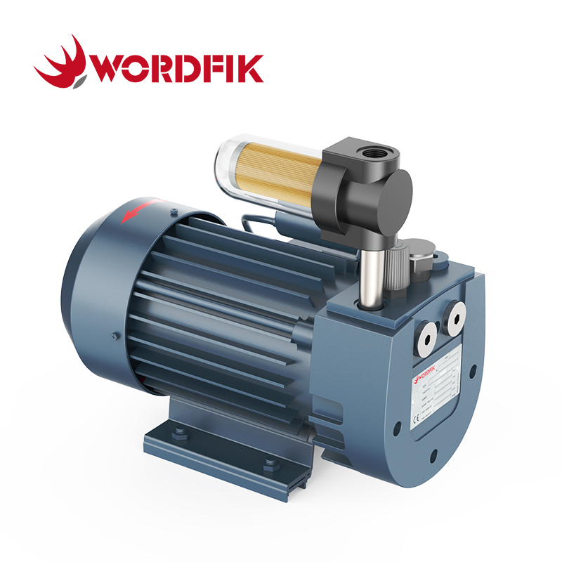 WordFik VD8 8-9.6m³/H 150m Bomba de vacío de paleta rotativa seca