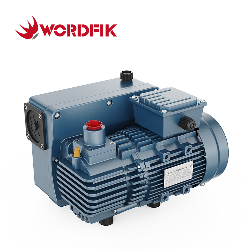 Wordfik PVX25D Bomba de vacío compacta de paletas rotativas sellada con aceite para envasadora 20-24 m³/h